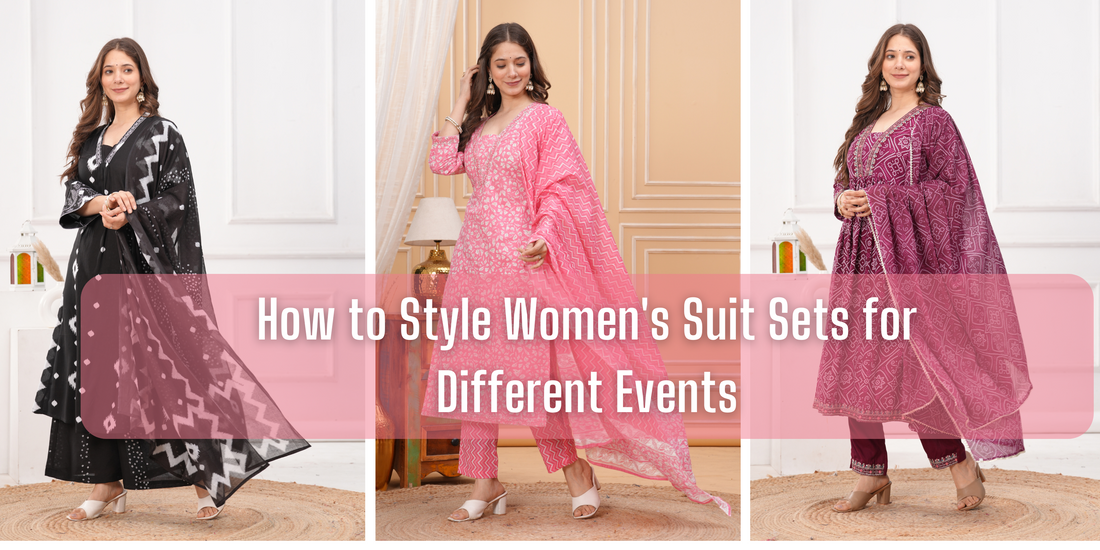 How to Style Women's Suit Sets for Different Events
