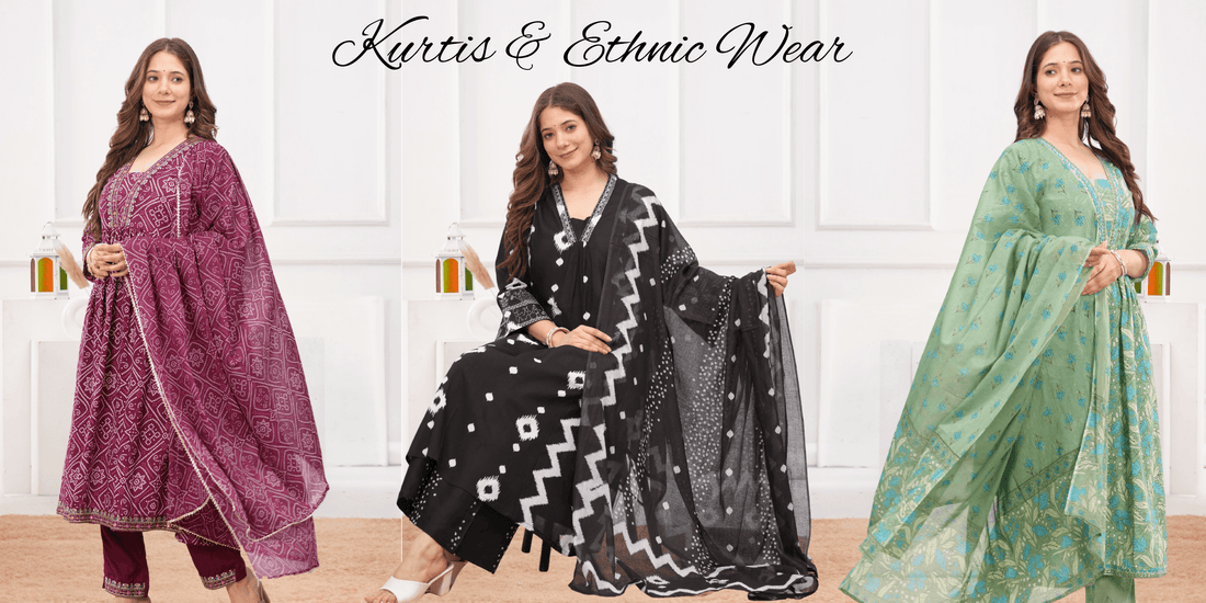 Kurtis & Ethnic Wear: Timeless Styles for Every Occasion - Vayusut
