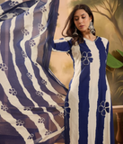 Multicolor Floral Printed Kurta Set with Dupatta for women